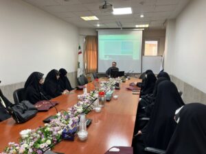 بازدید دانشجویان خواهر دانشگاه شهید مطهری از پژوهشکده اسلام تمدنی و کتابخانه و مرکز اطلاع‌رسانی شیخ بهایی